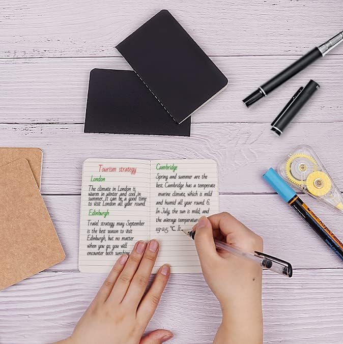 Gwybkq Mini Notepads Bulk 60 Pack Small Journal Pocket Notepad Kraft - Image 6