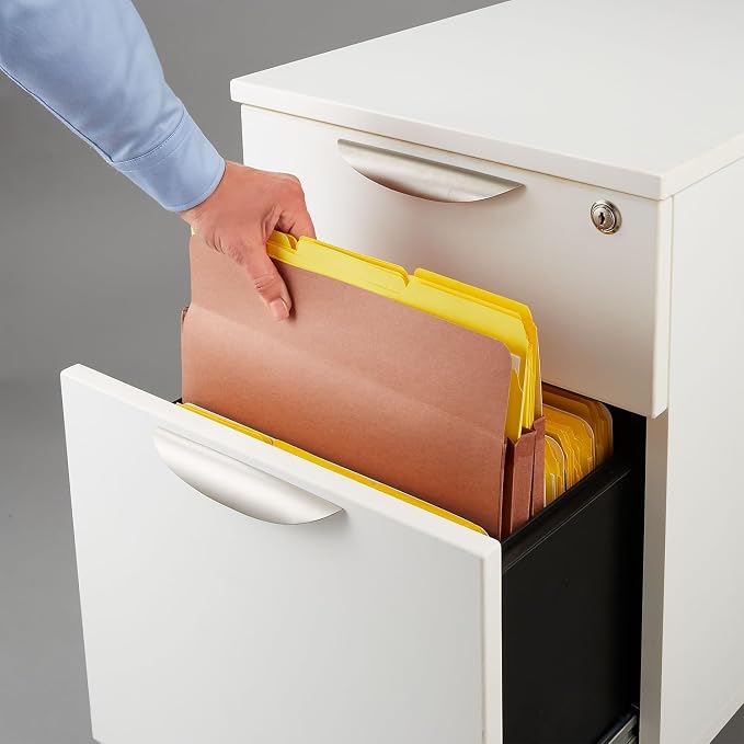 Staples Recycled Reinforced File Pockets, Letter Size, 3.5‑Inch Expansion - Image 4