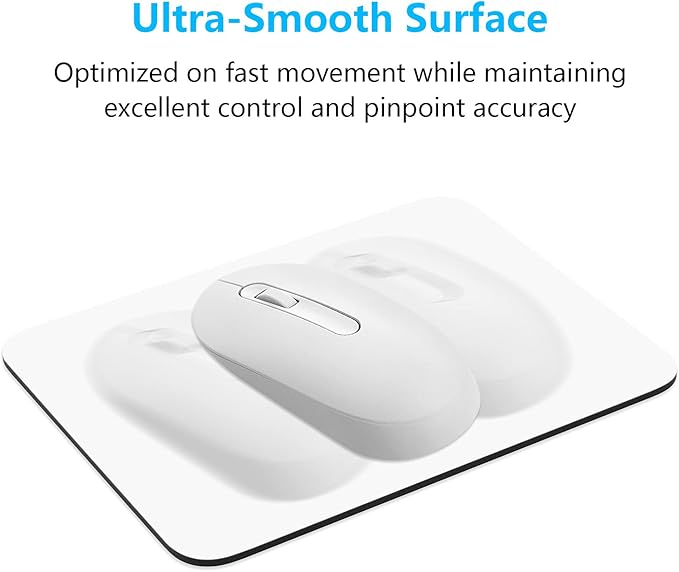 Dapesuom Small Mouse Pad, 6 x 8 Inch Thick Rubber Premium-Textured Non-Slip - Image 5
