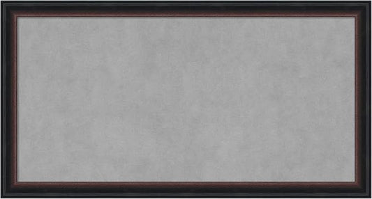 Amanti Art Black Framed Magnetic Board 14x26 Small Vision Board by AmantiArt
