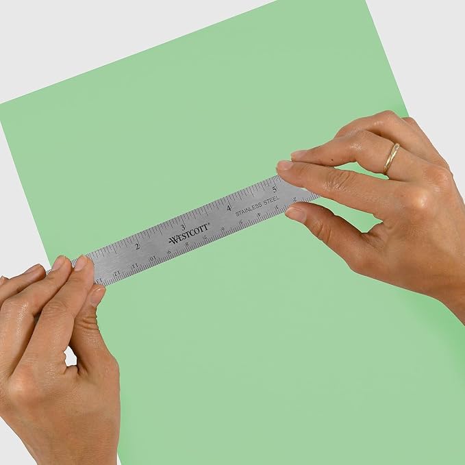 Westcott 10414 Stainless Steel Metal Ruler - Image 14