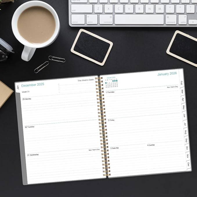 2026 Planner - 8.5" x 11" Planner 2026 from January 2026 to December 2026 - Image 7