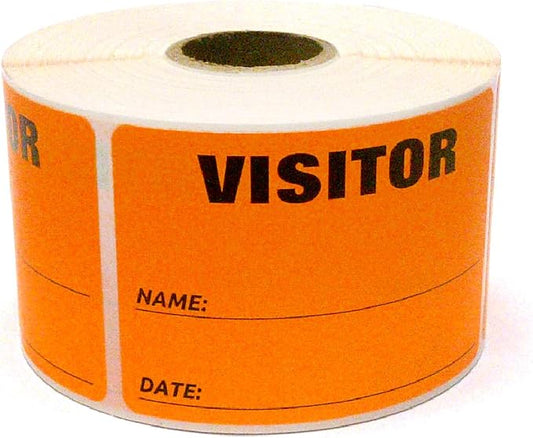 NextDayLabels - 3 x 2 Visitor Labels Pass, ID Labels and Safety Identification by NextDayLabels