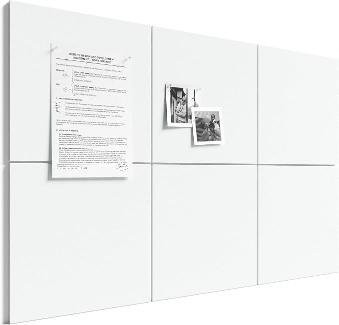 Bumusty Large Cork Board 36" x 24" Alternative by BUMUSTY