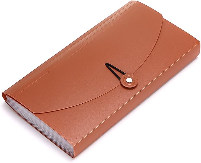 BTSKY Expanding File Folder -13 Pockets Small Accordion File Folder Expandable by BTSKY