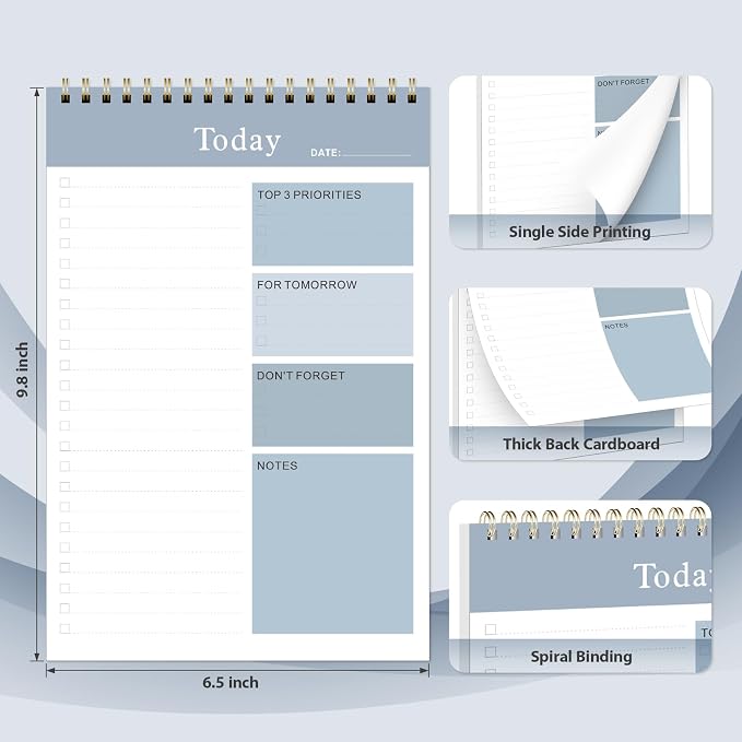 Weekly To Do List Notepad, Undated Planner - Image 4