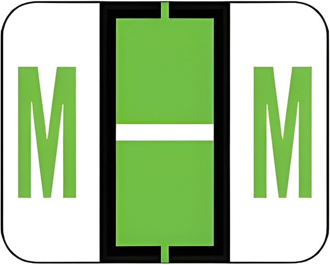 Doctor Stuff - File Folder Labels, Alphabet Letter M Stickers, Compatible - by DoctorStuff