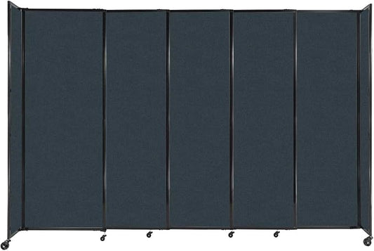 Versare Straightwall Sliding Portable Wall Partition | Freestanding Office by VERSARE