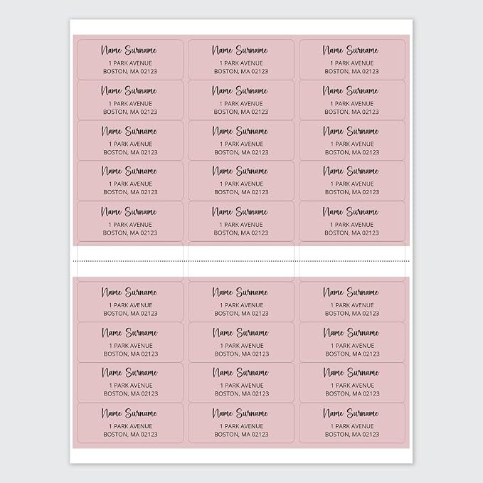 Dotty about Paper Personalized Blush Pink Colorblock - Image 3