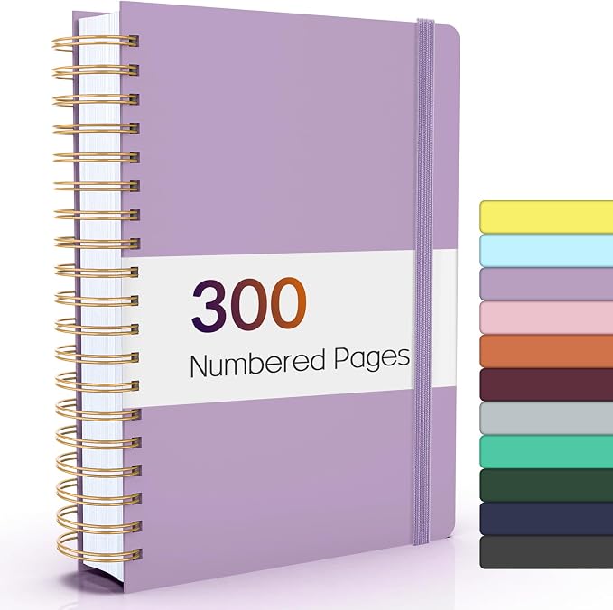 Forvencer Lined Spiral Journal Notebook by Forvencer
