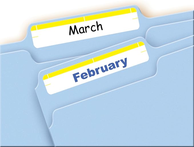 Avery File Folder Labels on 4" x 6" Sheets, Easy Peel, Print or Write, 2/3" x - Image 2