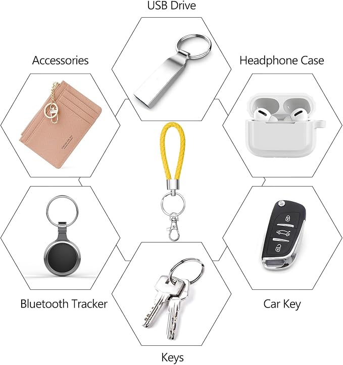 ID Card Badge Holder Key Chain - Image 5