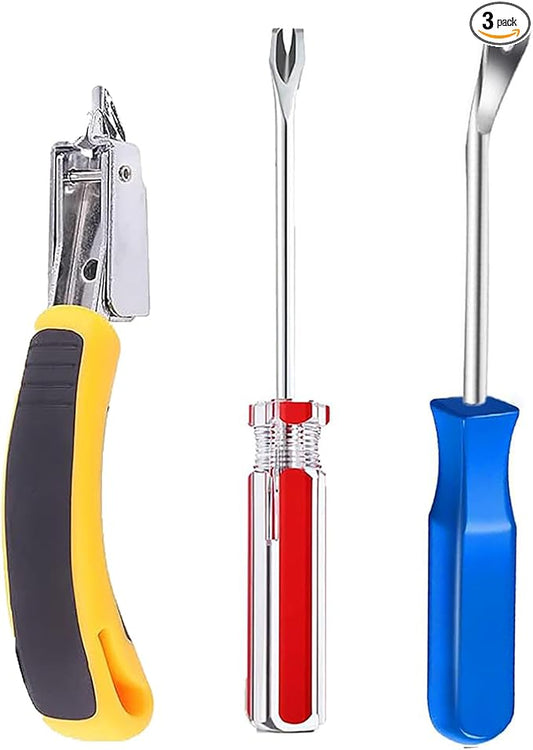 3PCS Heavy Duty Staple Remover Kit by Unknown