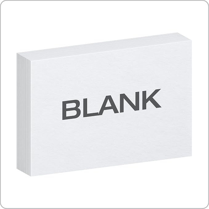 Oxford Index Cards, Index Cards, Blank on Both Sides - Image 2
