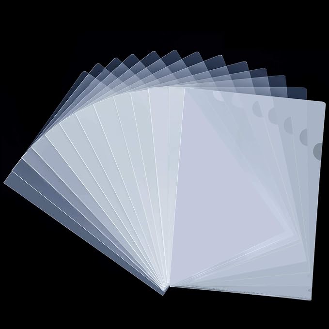 WOT I Plastic Clear Document Folders by WOTI