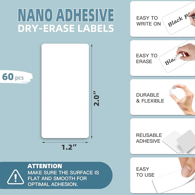 PPB Dry Erase Labels Sticky Notes - Image 2