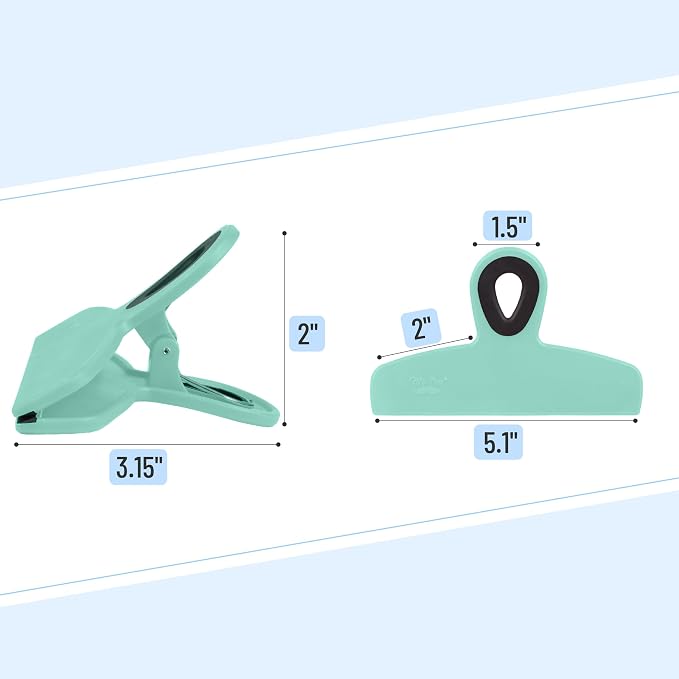 Mr. Pen- Magnetic Bag Clips, 4 Pack, Durable Plastic - Image 3