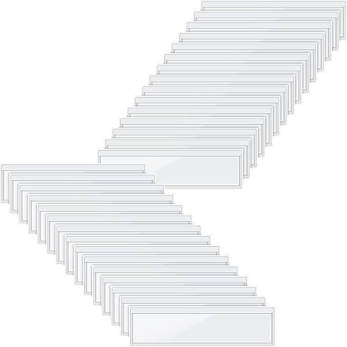 30 Pack Self-Adhesive Index Card Pockets by Chinco