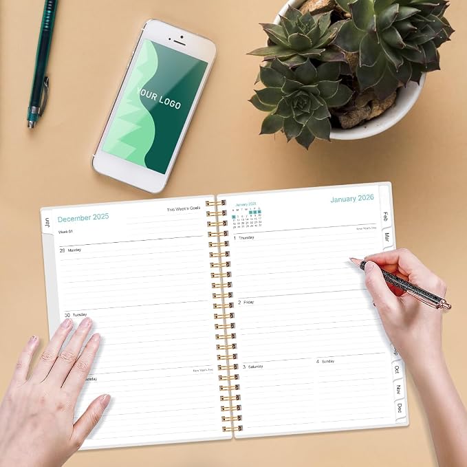 2026 Planner - Planner 2026 from January 2026 - December 2026, Weekly & Monthly - Image 7