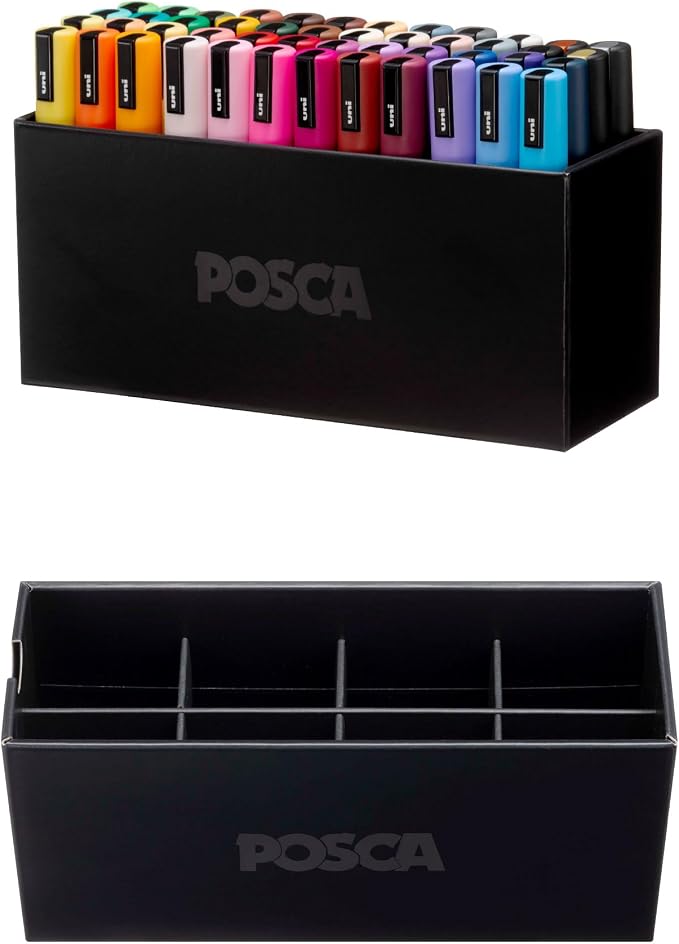 POSCA PC-5M Water-Based Paint Markers, Medium Point, 48 Pack - Image 2