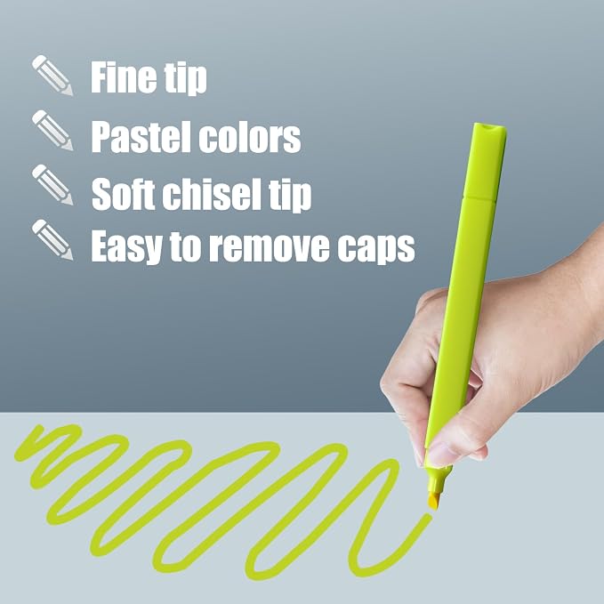 konket 12pc Bible Highlighters And Pens No Bleed Cute Highlighter - Image 3