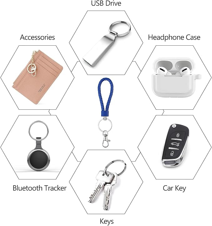 ID Card Badge Holder Key Chain - Image 5