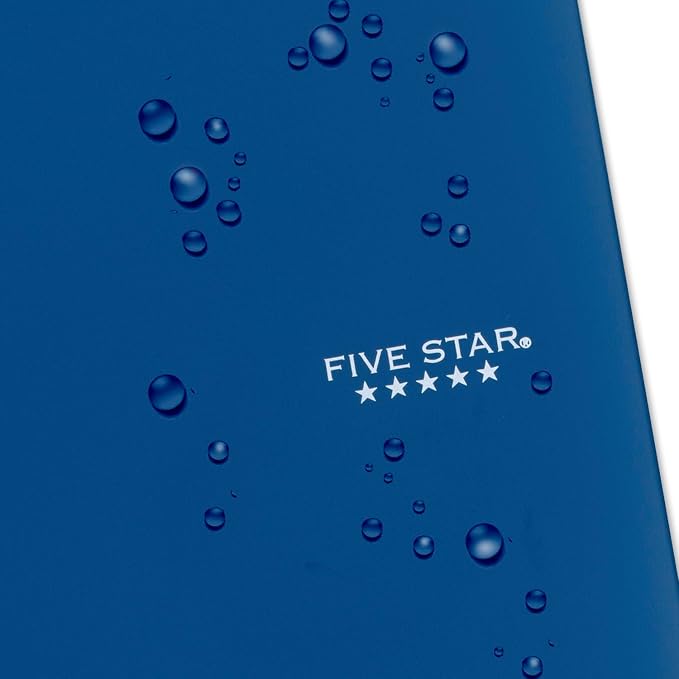 Five Star Spiral Notebook + Study App, 6 Pack, 5 Subject, College Ruled Paper - Image 5