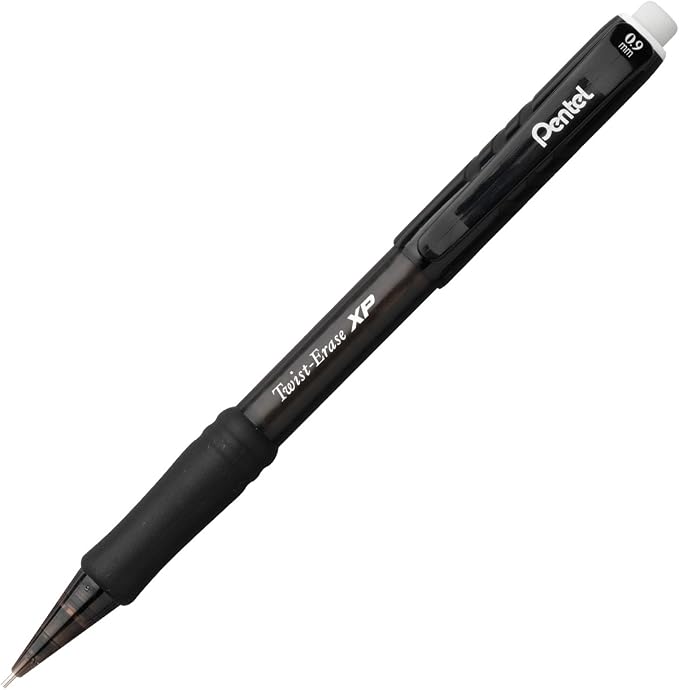 Pentel Twist-Erase EXPRESS Mechanical Pencils, Lead + Small Block Eraser - Image 2