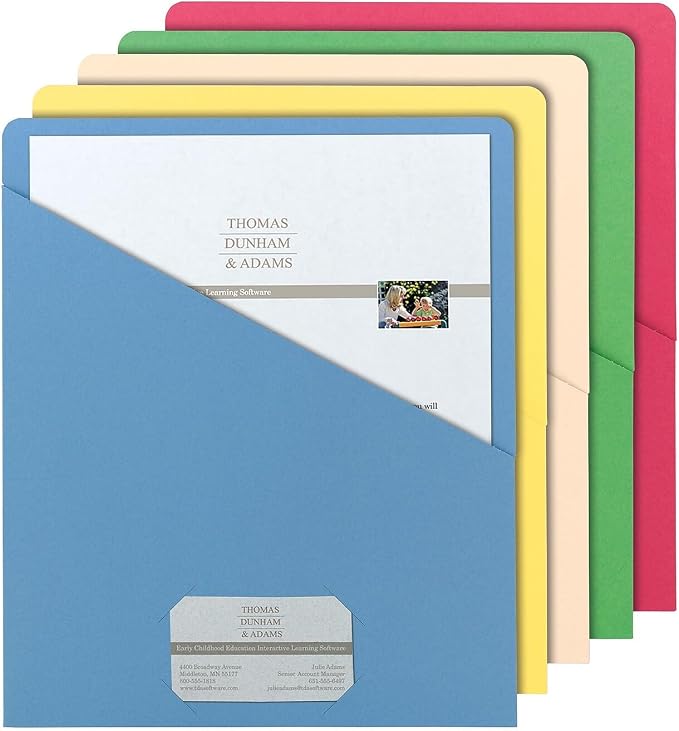Smead Slash Jacket, Letter Size, 25 per Pack - Image 5