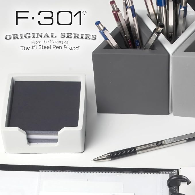 Zebra Pen F-301 Retractable Ballpoint Pen, Stainless Steel Barrel, Fine Point - Image 6