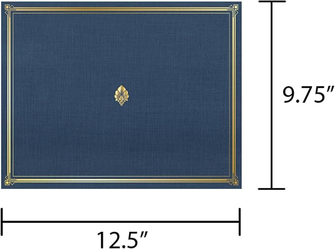 Geographics Classic Linen Certificate/Document Covers, 12.5” x 9.75” - Image 4