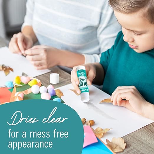 Glue Sticks Bulk Classroom, White Glue Sticks for Kids 36 Count, 0.75 Ounce, Washable All Purpose, for Kids, School and Home-DeskLoop Office