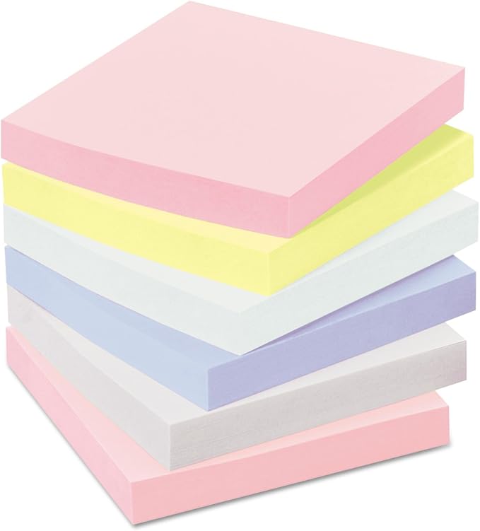 3M 654R24CPAP Post-It Greener Notes Cabinet Pack, 3 x 3, Helsinki Colors - Image 2