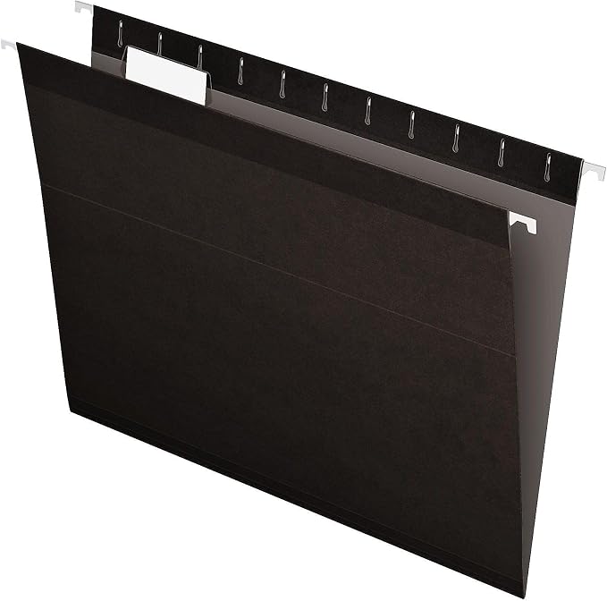 PFX415215BLA - Colored Reinforced Hanging Folders - Image 2