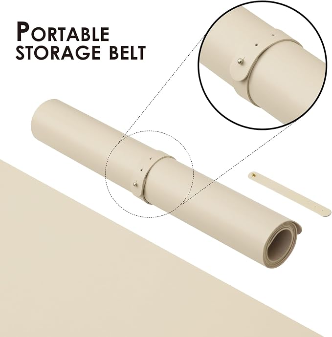 Large Desk Mat - 47.2"x 17" Non-Slip PU Desk Pad - Image 4