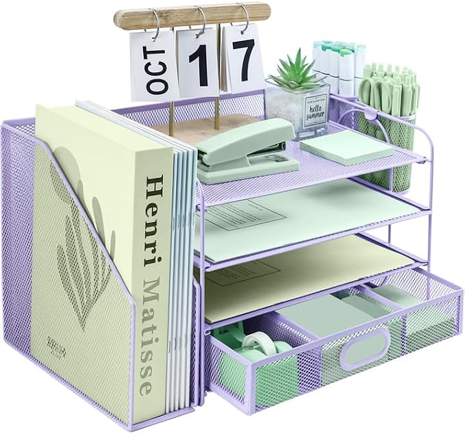 4 Tier Desk File Organiser by IOUGDSEC