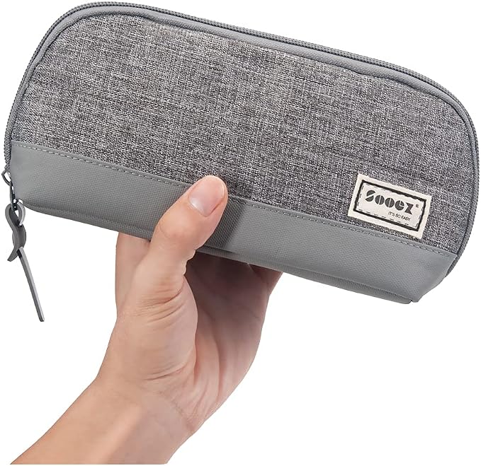 Sooez Wide-Opening Pencil Pen Case, Lightweight & Spacious Pencil Bag Pouch Box by Sooez