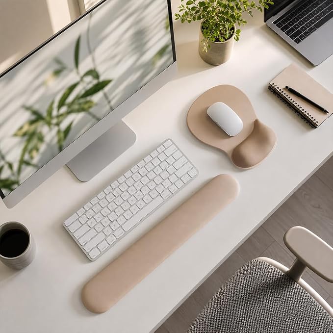 ErgoComfort Gel Wrist Rest Mouse Pad-Ergonomic Office Mousepad - Image 2