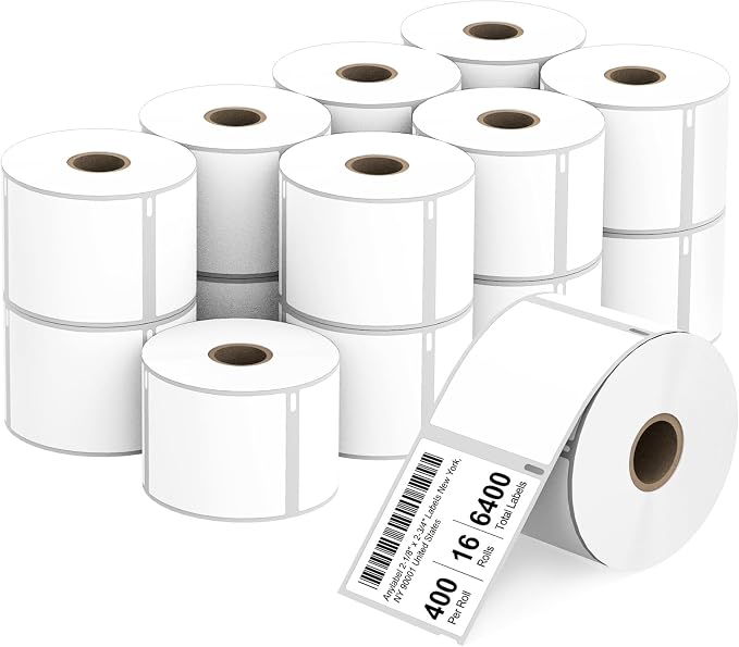 Compatible 2-1/8" x 2-3/4" Direct Thermal Labels Replacement by Anylabel