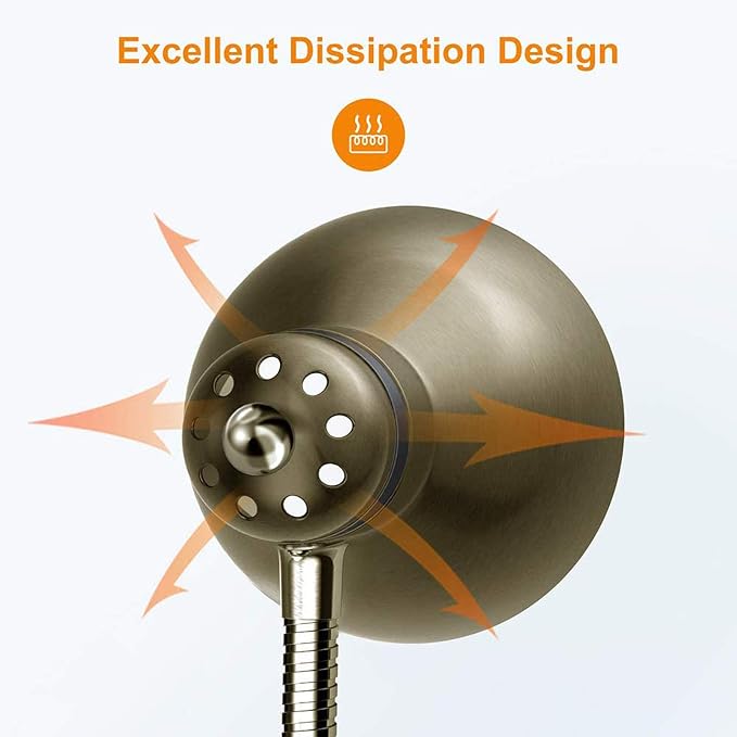 LEPOWER Metal Desk Lamp, Adjustable Goose Neck Table Lamp, Eye-Caring Study - Image 6
