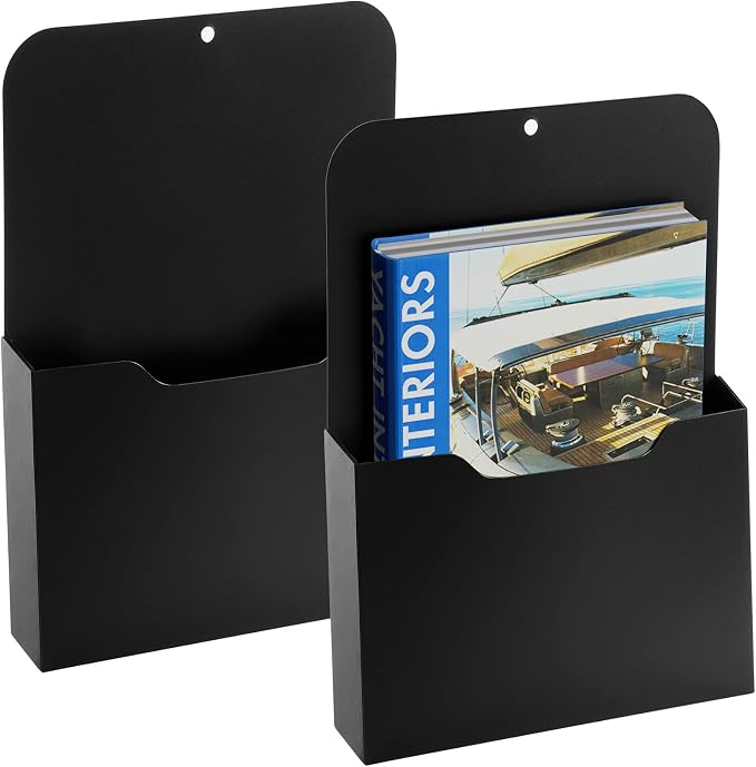 Marbrasse 2 Pack Magnetic File Holder by Marbrasse