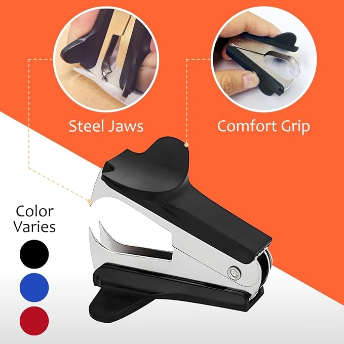 Ultimate Stationery Staple Remover Tool 2 PK Staple Puller Pinch Jaw - Image 2