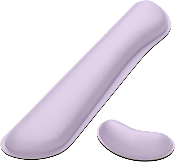 Dapesuom Enlarge Keyboard Wrist Rest, Memory Foam Wrist Cushion by Unknown