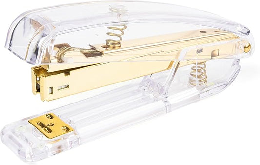 Staplers for Desk, Acrylic Stapler for Office School by ADABOO