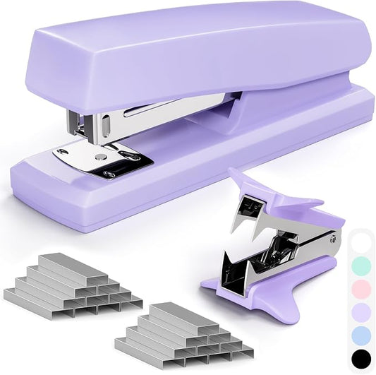 Purple Office Stapler, 25 Sheet Capacity by Unknown