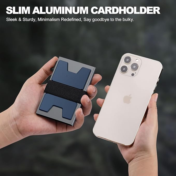 SEMORID Slim Aluminum Card Holder Wallet - Image 2