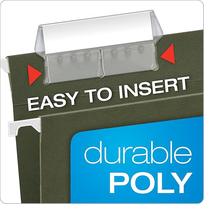 Pendaflex Hanging File Folder Tabs, 100 Sets of File Folder Labels - Image 4