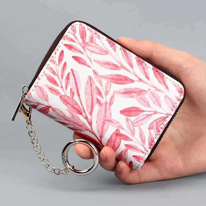 FurArt Zipper Wallet Women, RFID Blocking Credit Card Wallet, Business Card - Image 4