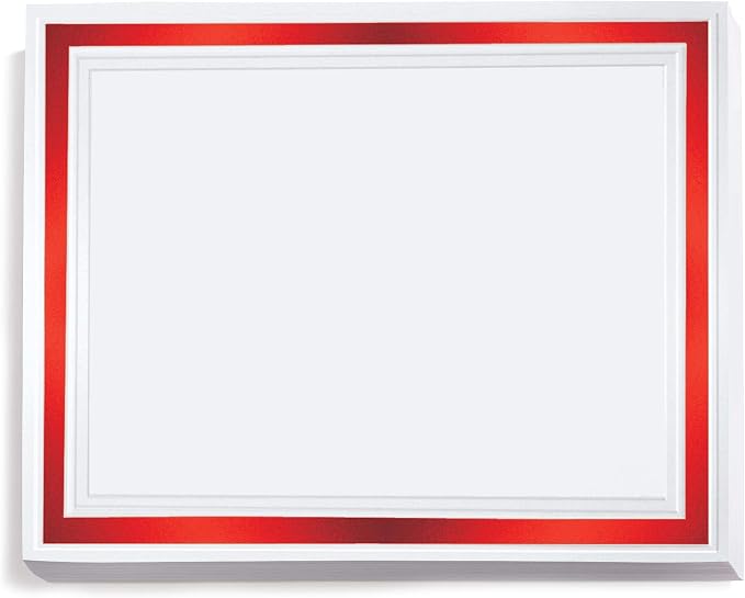 PaperDirect Pristine Specialty Certificates, 50 Sheets of 38lb White Paper by PaperDirect