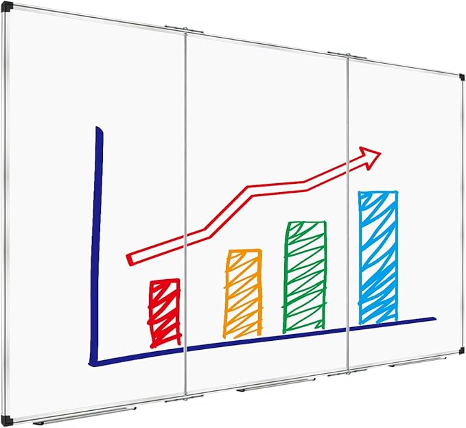 XBoard Magnetic Whiteboard 72 x 48 Inch, Conference Room by XBoard